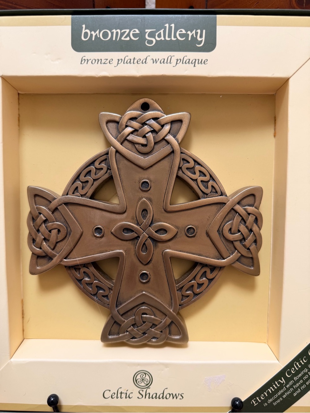 🔹New..Bronze Gallery Wall Plaque..
